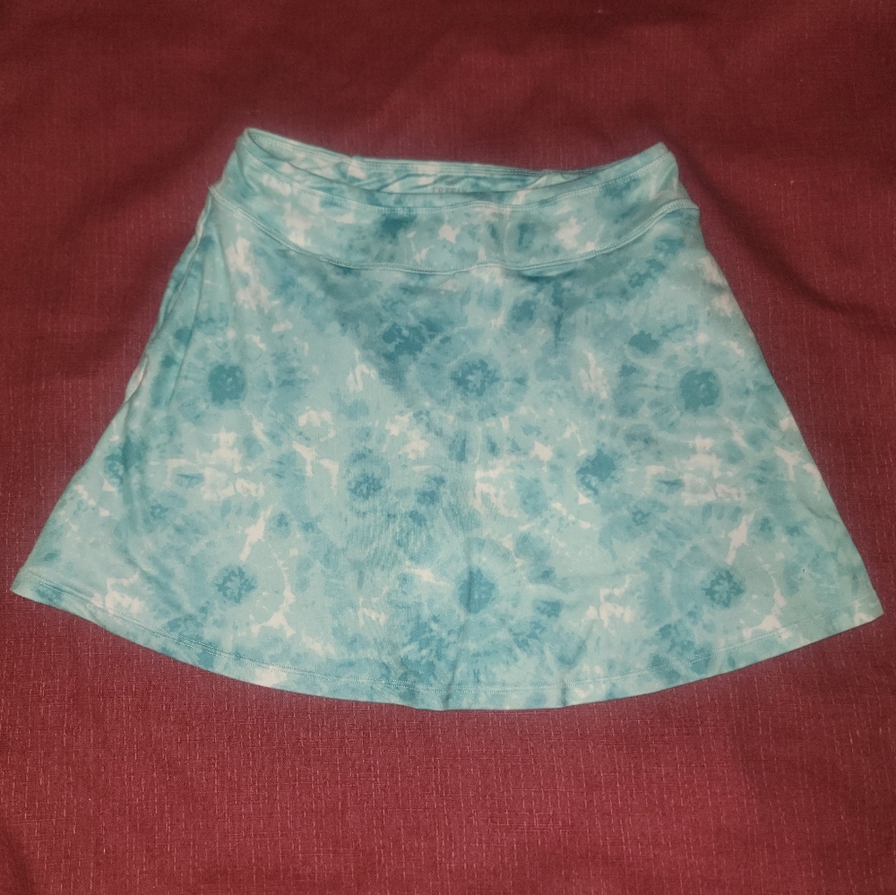 Freely Blue Tie-Dye Girls Skort